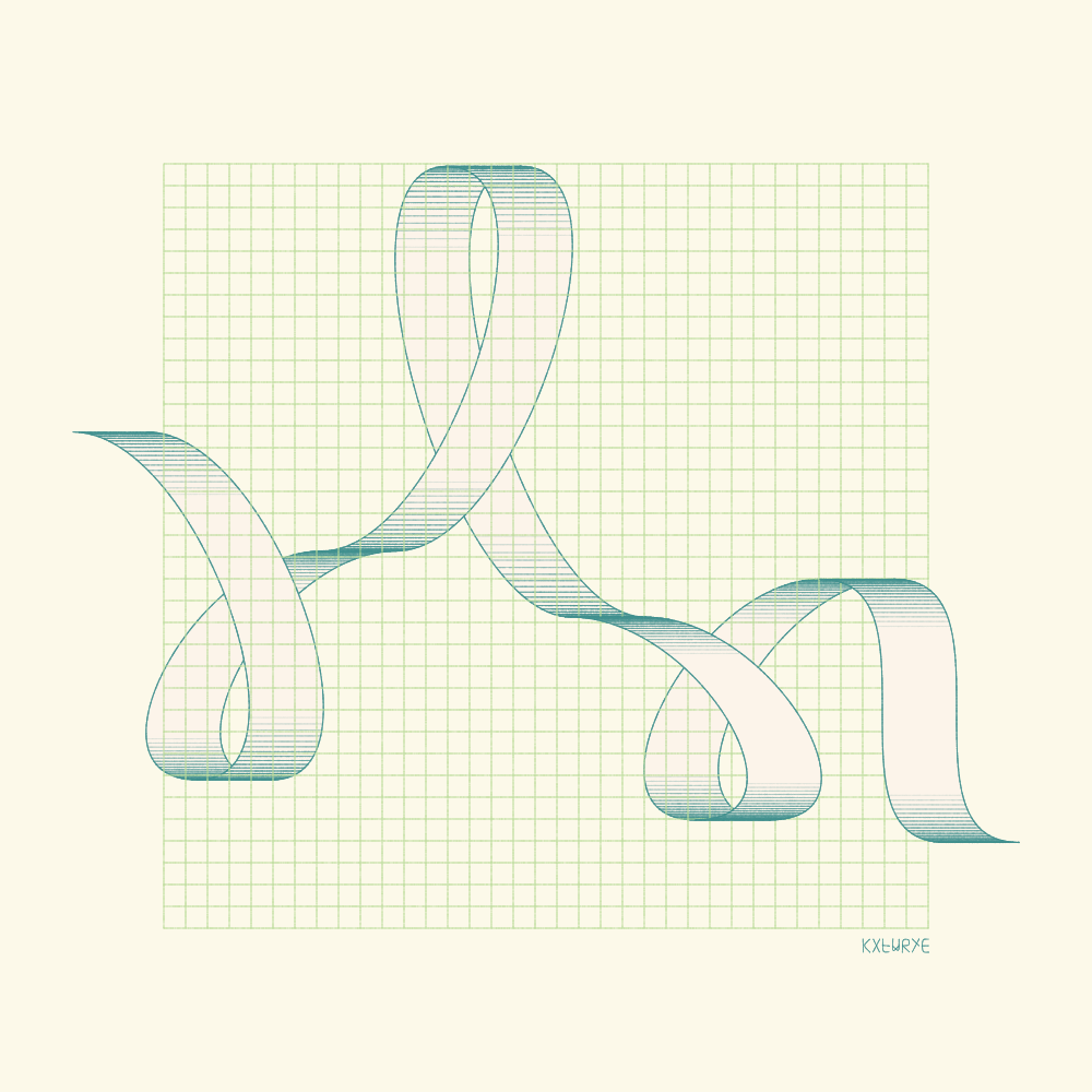 _ribbon study_ #38