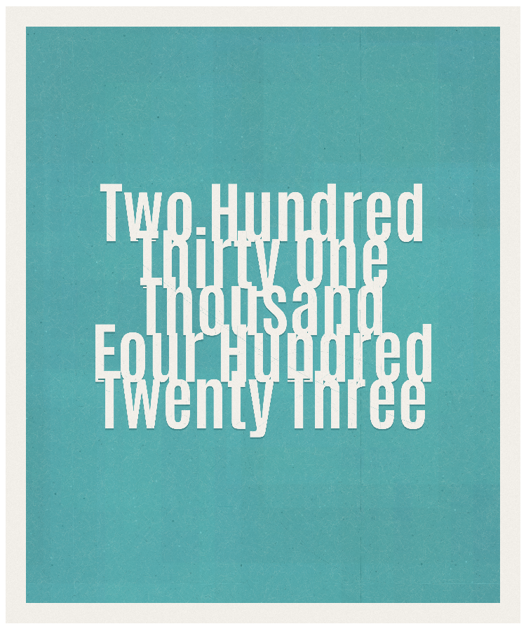 Count #231423