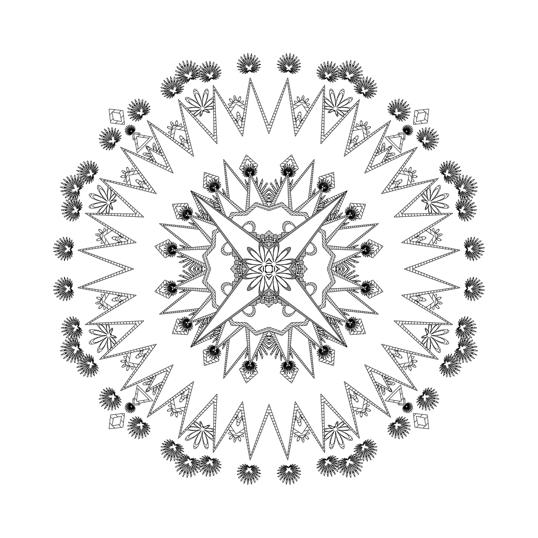 LL21 Mandala #286