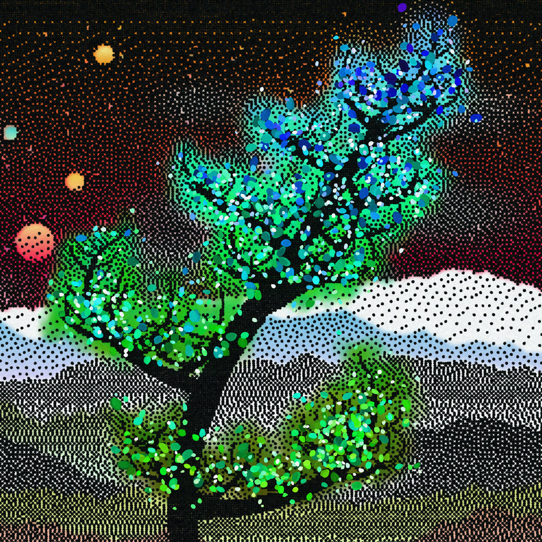 Dithered Branches #54