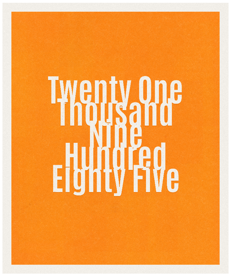 Count #21985