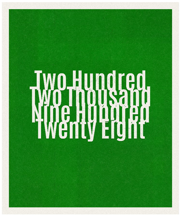 Count #202928