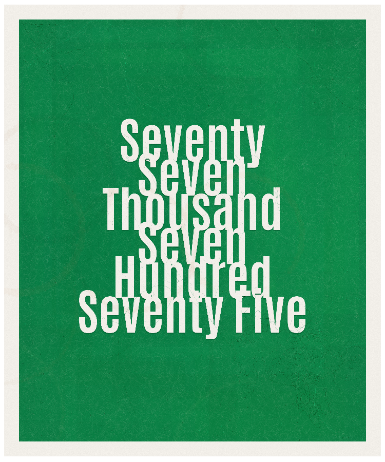 Count #77775