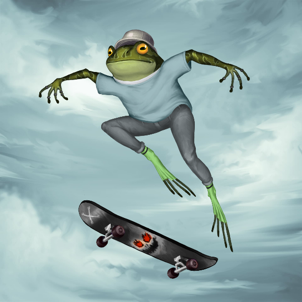 SKATER FROGS 🐸 #14