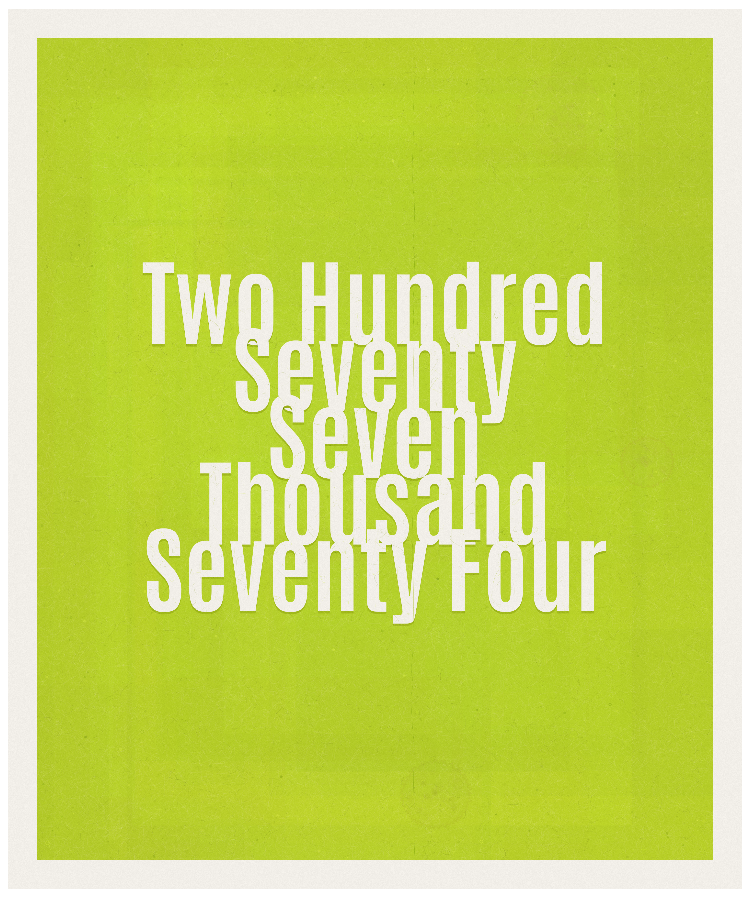 Count #277074