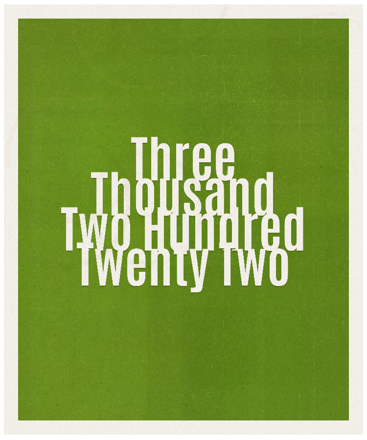 Count #3222