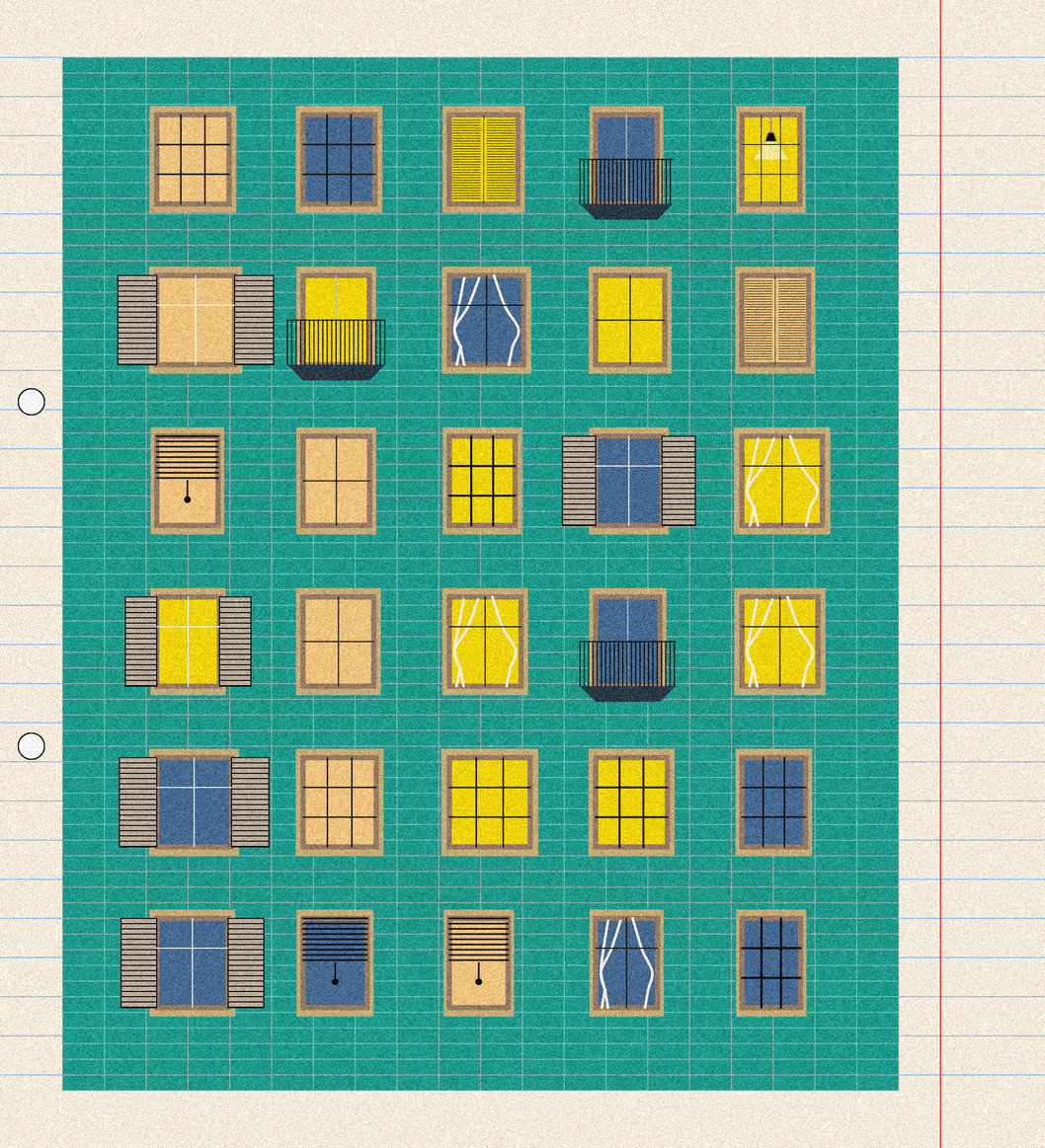 sketchbook page 9: windows #31