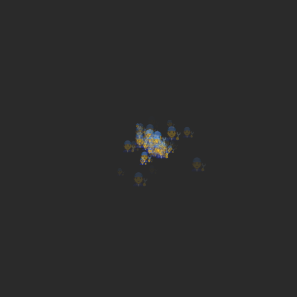 Emojies particle system #6