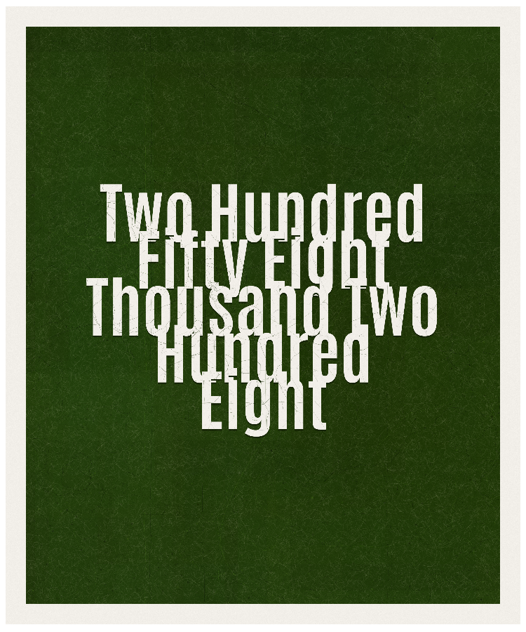 Count #258208