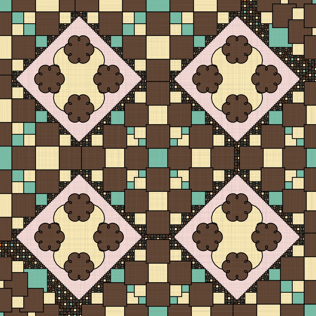 10 patterns 10 palettes #10