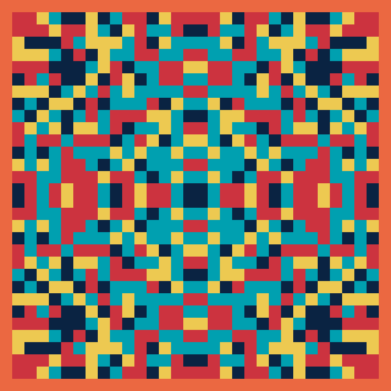 Pixel Mandala #65