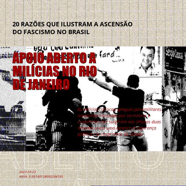 B4D - Brazil4Democracy #16