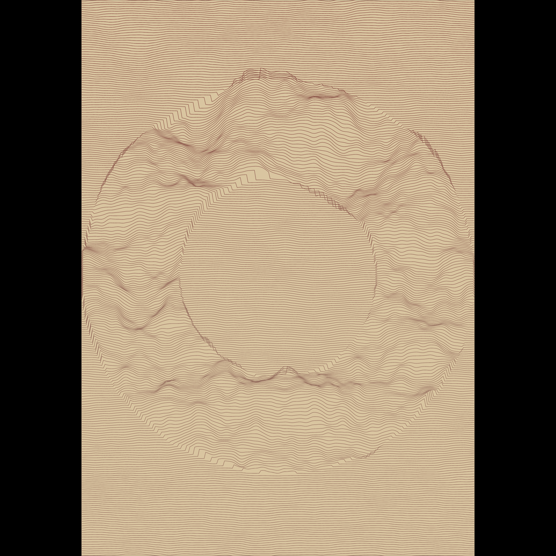 Waves Circle (For Plotter) #28