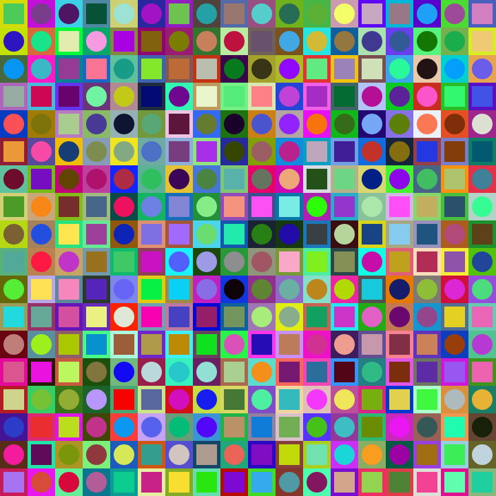 Square Dot Composition #311