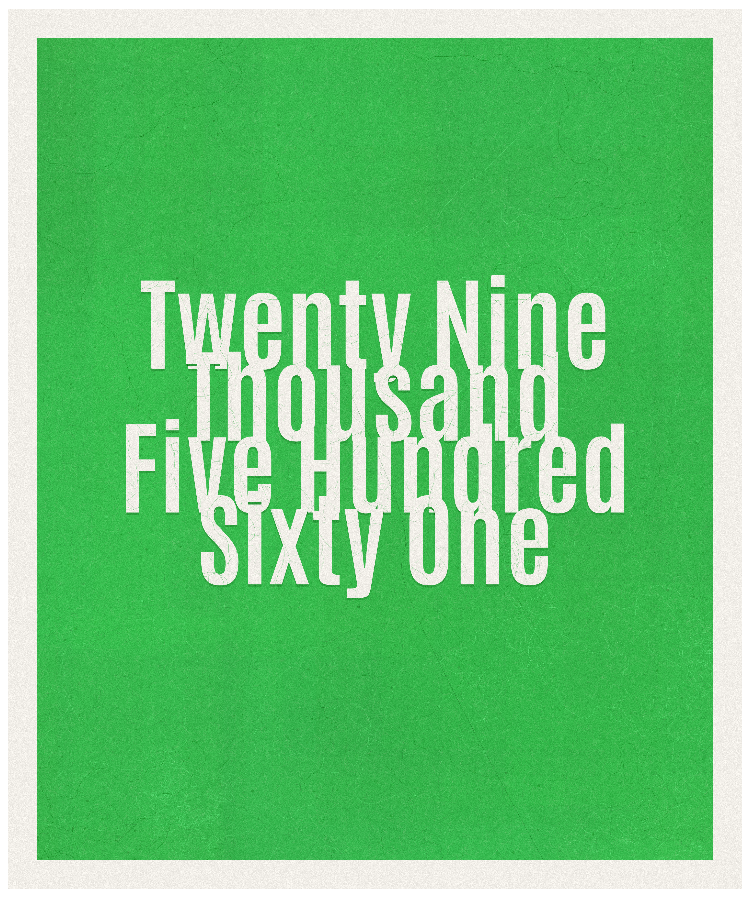 Count #29561