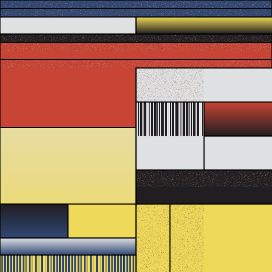 Agricultural Landscapes - Mondrian Edition #9