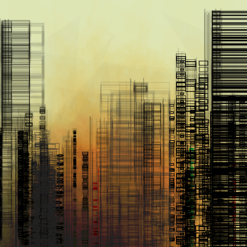 Contemporary building sketches #9