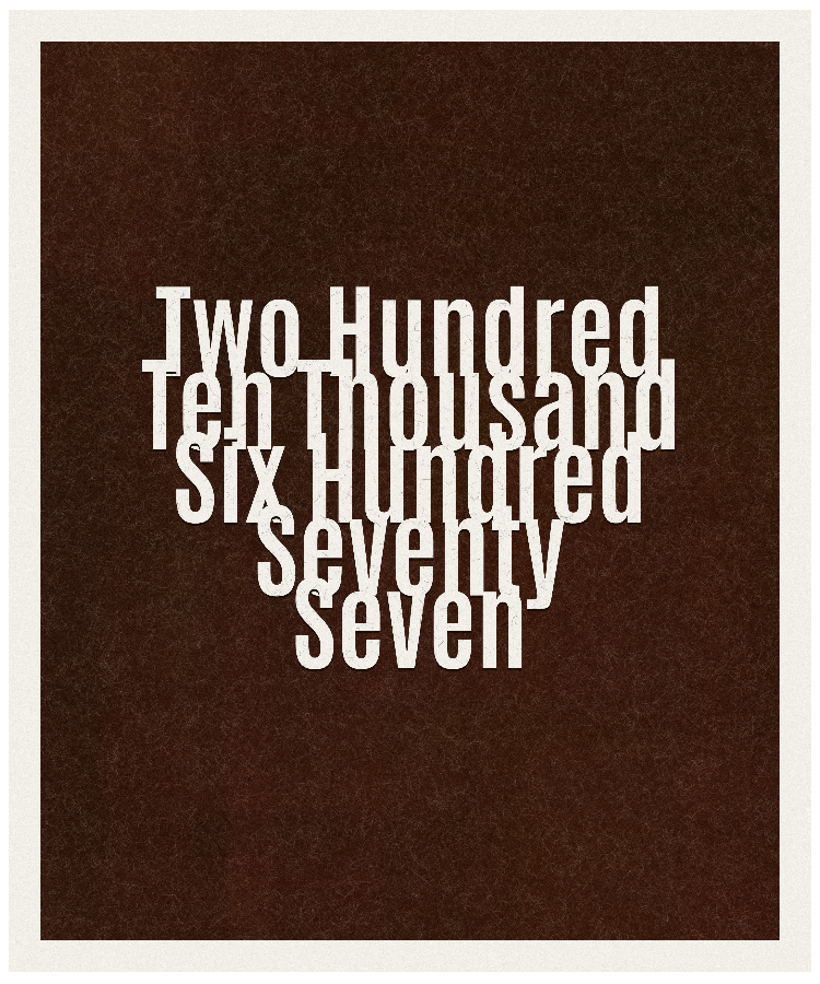 Count #210677