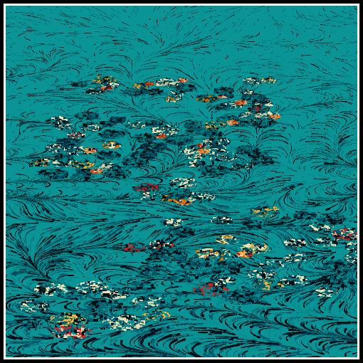 Polluted water lilies #44