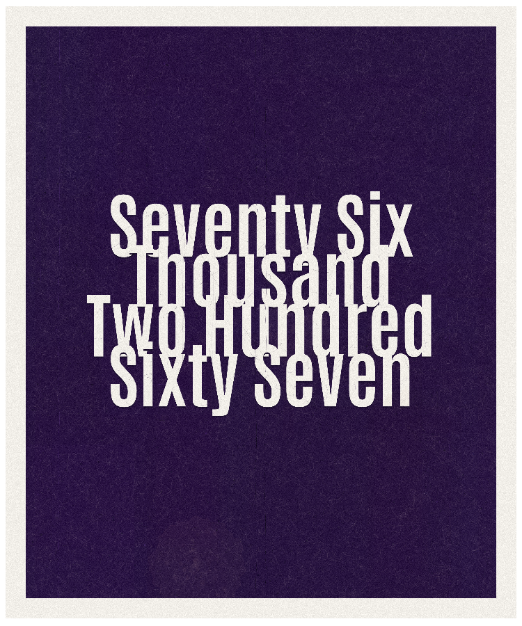 Count #76267
