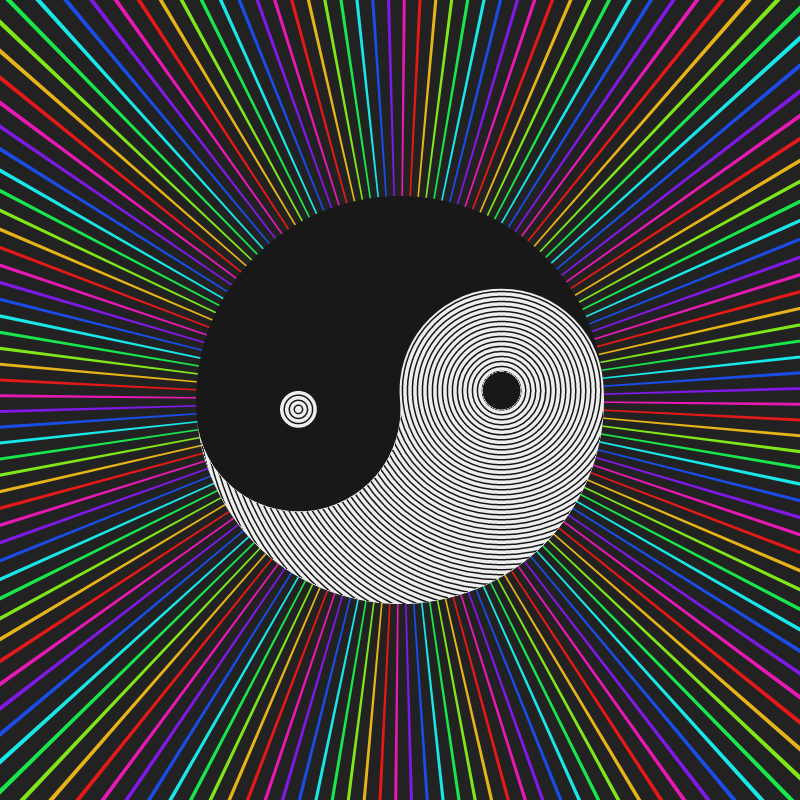 hypnotic Yin and yang #1