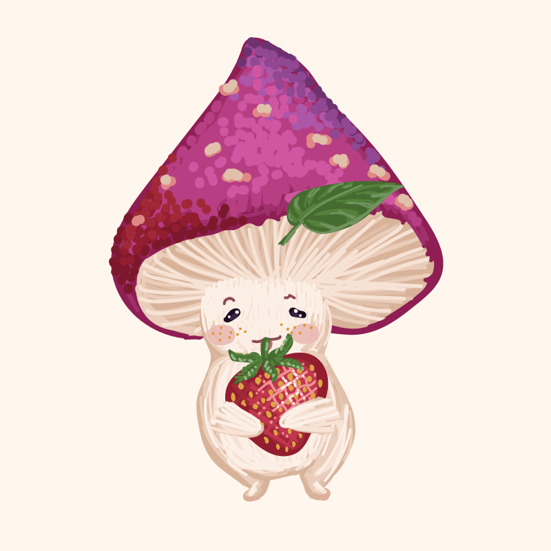 Cute Mushrooms Forest Guys #88