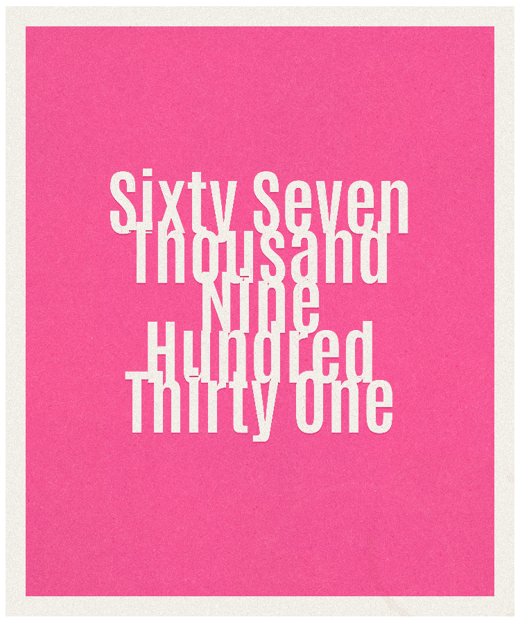 Count #67931