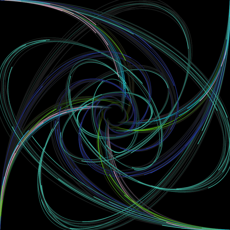 Particle attraction #5