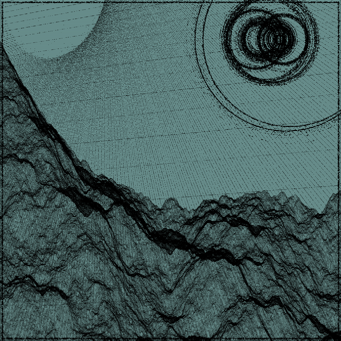 Surreal classic generative landscape #114