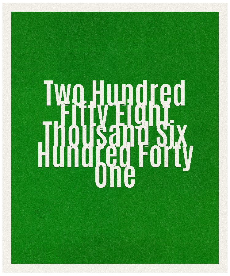 Count #258641