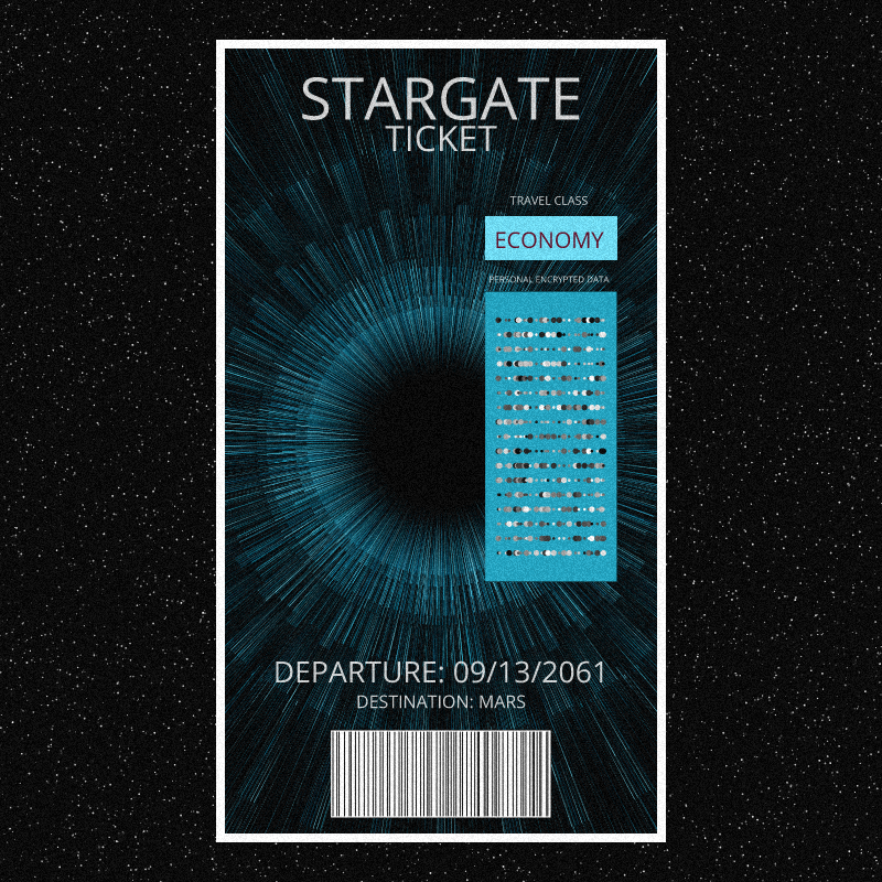 Stargate Ticket | Reboot #16