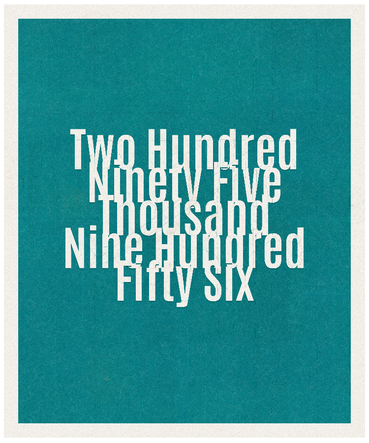 Count #295956