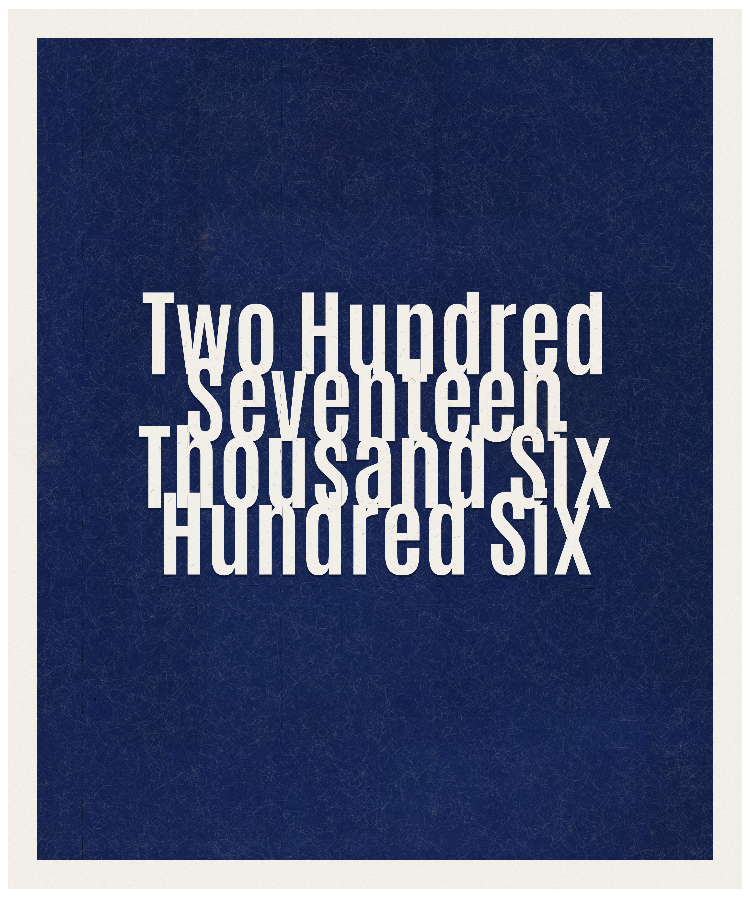 Count #217606