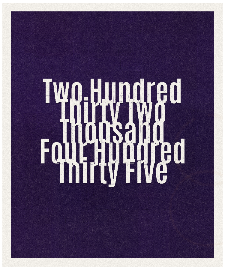 Count #232435