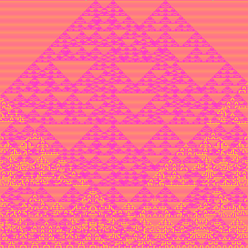 Totalistic Cellular Automata #454