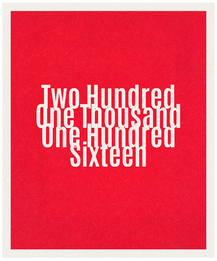 Count #201116