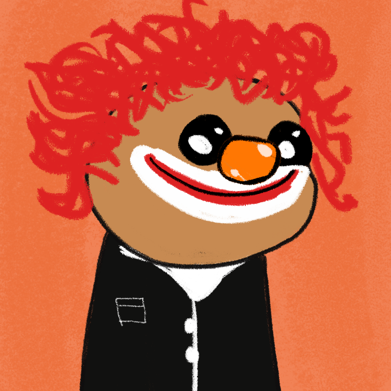 Peculiar clown #19
