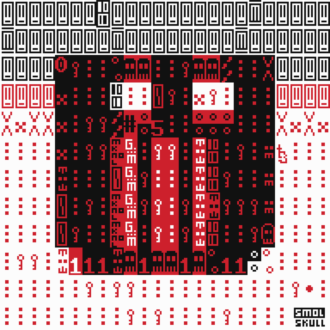 ASCII-SMOLSKULL #18