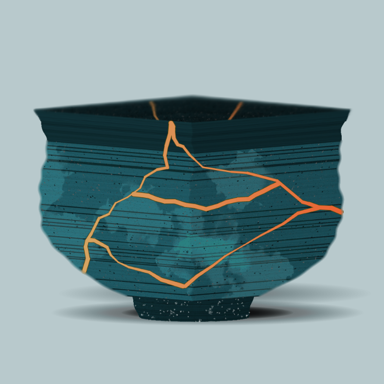 Kintsugi Pottery #10