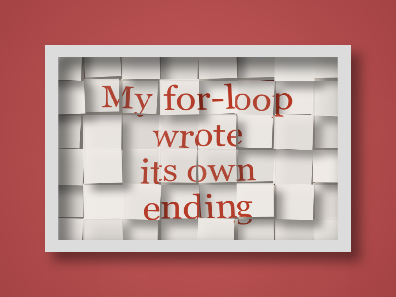 The Metaphor Machine #834
