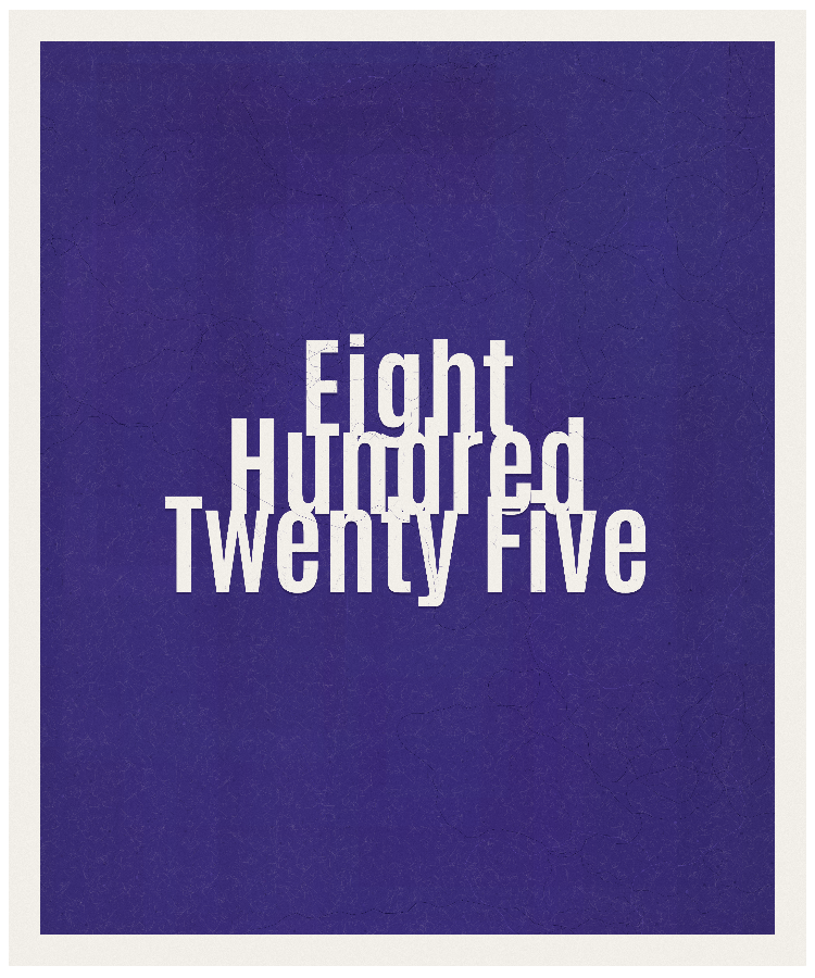 Count #825