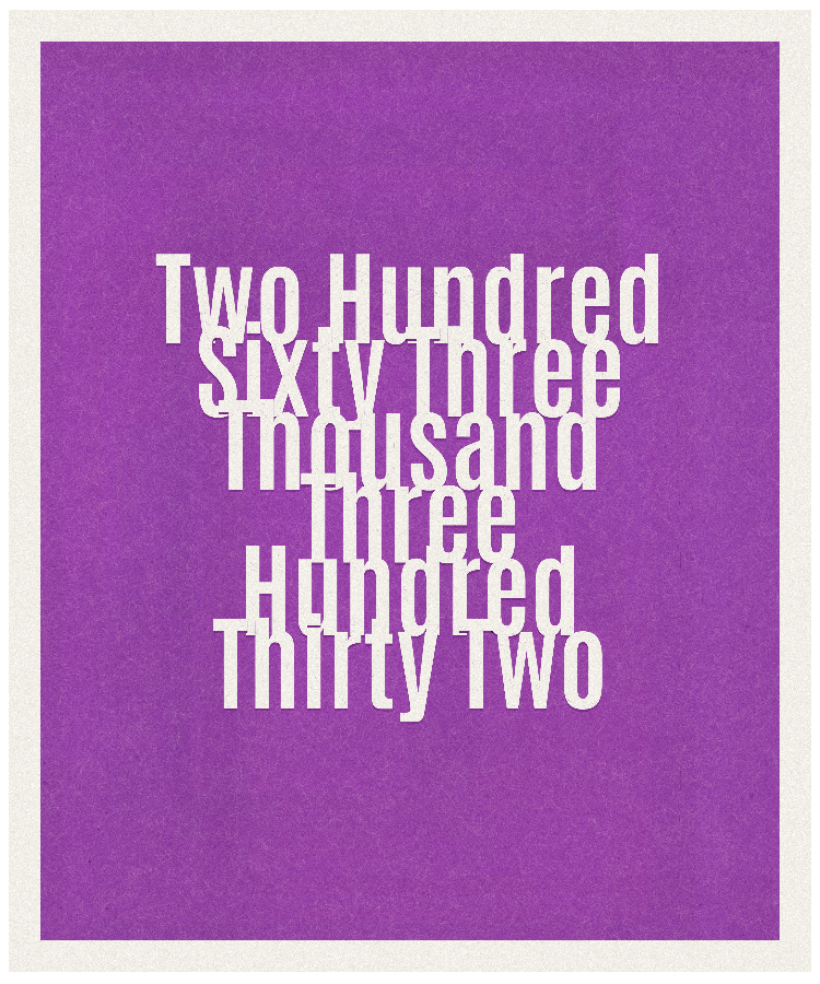 Count #263332
