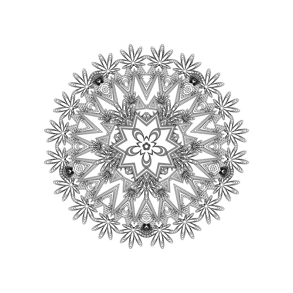 LL21 Mandala #101