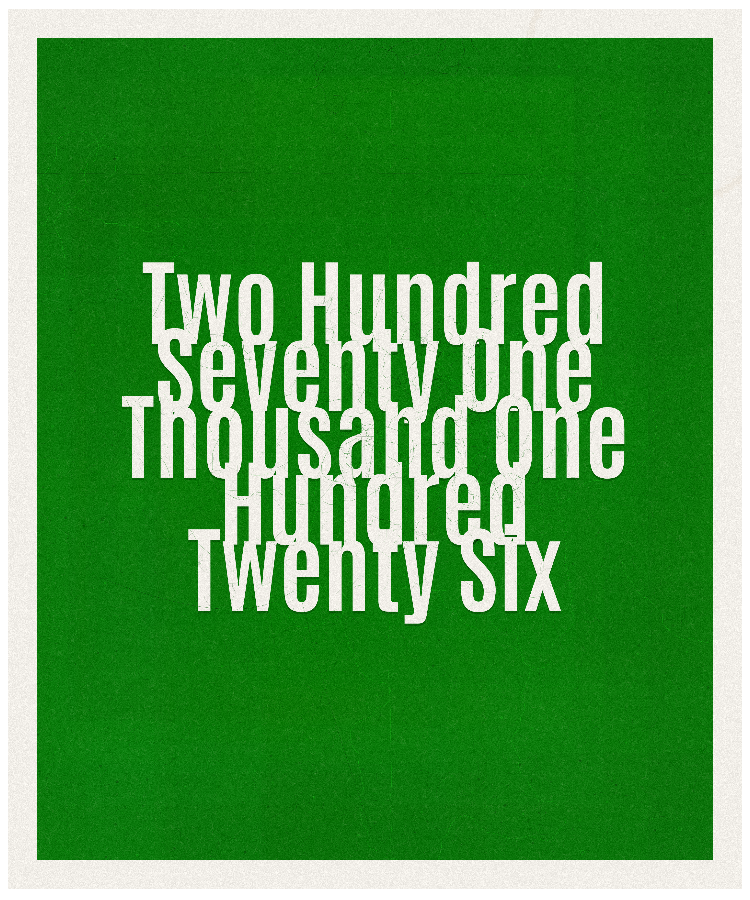 Count #271126