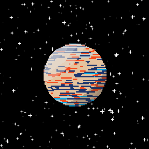 Pixel Planets #45