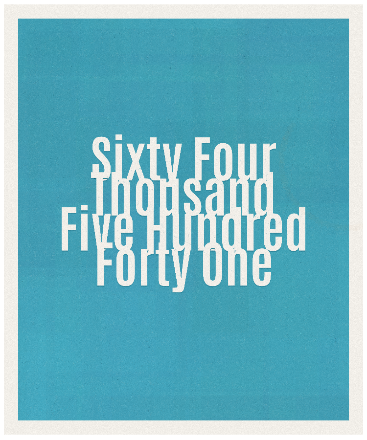 Count #64541