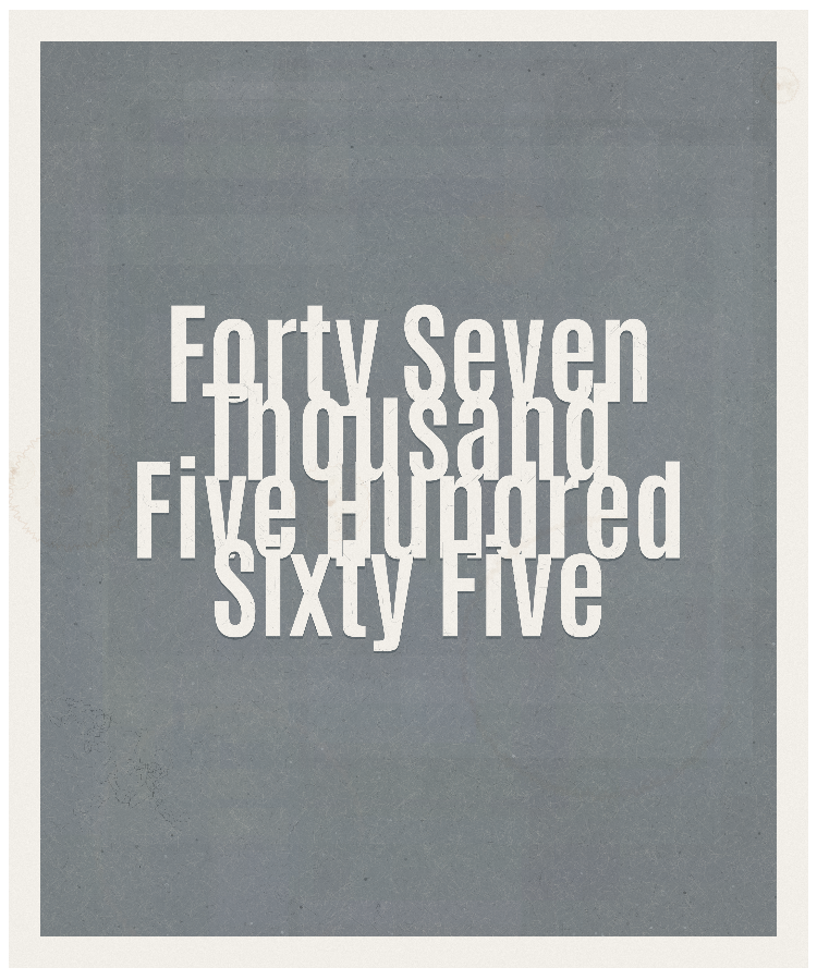 Count #47565