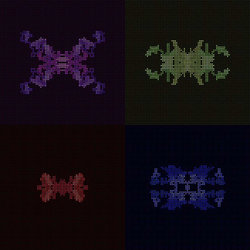 Dither Creatures 2x2 #103