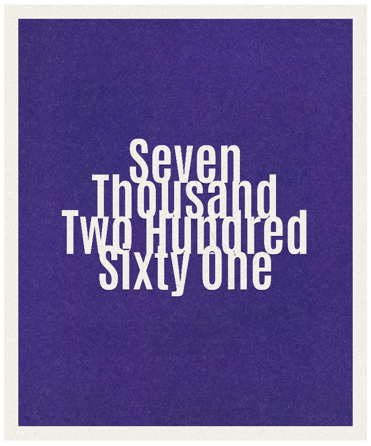 Count #7261