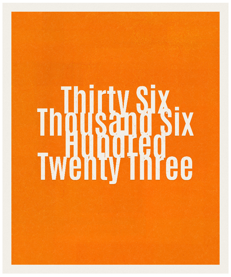 Count #36623
